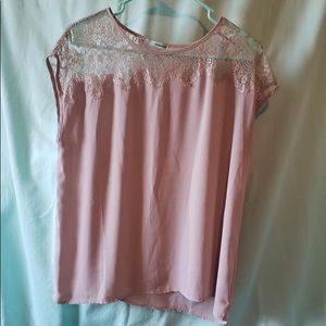 Blouse and short sleeve cover up